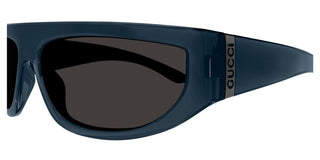 Gucci GG1574S men Blue Squared Sunglasses