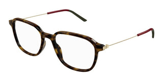 Gucci GG1576O men Havana Squared Eyeglasses