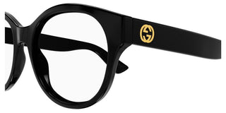 Gucci Gg1580o Women Black Round Eyeglasses