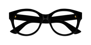 Gucci Gg1580o Women Black Round Eyeglasses