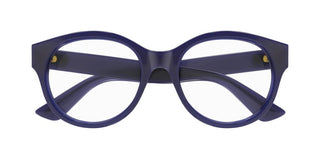 Gucci Gg1580o Women Violet Round Eyeglasses