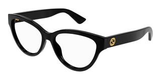 Gucci Gg1581o Women Black Cat Eye Eyeglasses