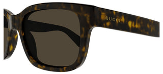 Gucci Gg1583s Men Havana Squared Sunglasses