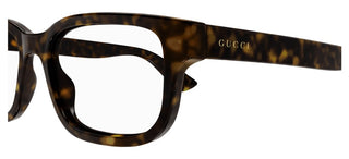 Gucci Gg1584o Men Havana Squared Eyeglasses