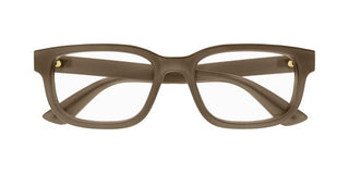 Gucci Gg1584o Men Brown Squared Eyeglasses