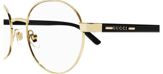 Gucci Gg1585o Men Gold Round Eyeglasses