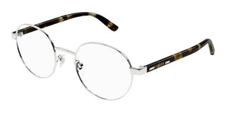 Gucci Gg1585o Men Silver Round Eyeglasses