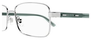 Gucci Gg1586o Men Blue Squared Eyeglasses