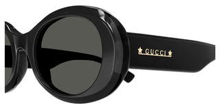 Gucci Gg1587s Women Black Oval Sunglasses