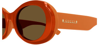 Gucci Gg1587s Women Orange Oval Sunglasses