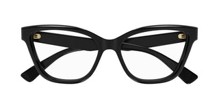 Gucci Gg1589o Women Black Butterfly Eyeglasses