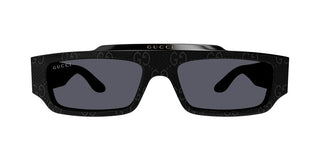 Gucci Gg1592s Men Black Squared Sunglasses