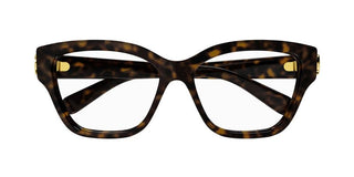 Gucci Gg1597o Women Havana Cat Eye Eyeglasses