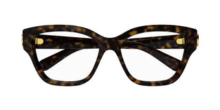 Gucci Gg1597o Women Havana Cat Eye Eyeglasses