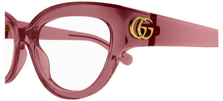 Gucci Gg1598o Women Pink Cat Eye Eyeglasses