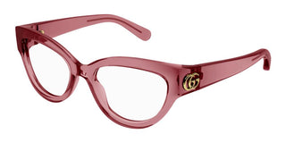 Gucci Gg1598o Women Pink Cat Eye Eyeglasses