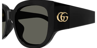 Gucci Gg1599sa Women Black Round Sunglasses