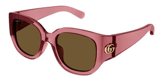 Gucci Gg1599sa Women Red Round Sunglasses