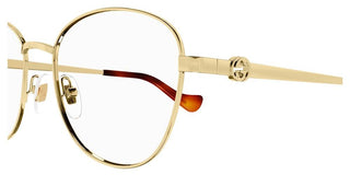 Gucci Gg1601o Women Havana Round Eyeglasses