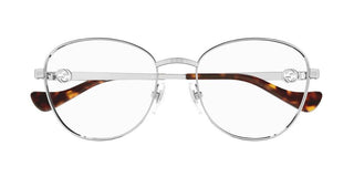 Gucci Gg1601o Women Havana Round Eyeglasses