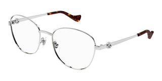 Gucci Gg1601o Women Havana Round Eyeglasses