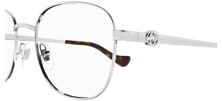 Gucci Gg1602o Women Silver Round Eyeglasses