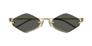 Gucci Gg1604s Women Gold Geometric Sunglasses