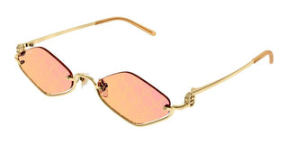 Gucci Gg1604s Women Gold Geometric Sunglasses