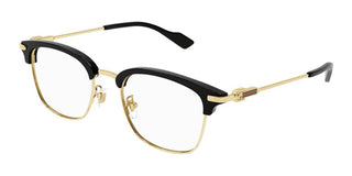 Gucci Gg1606ok Men Gold Squared Eyeglasses