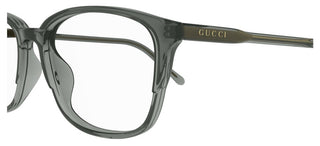 Gucci Gg1610oa Men Grey Squared Eyeglasses