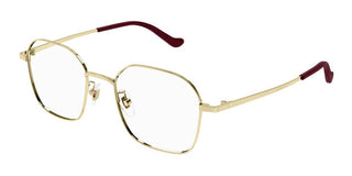 Gucci Gg1611oa Unisex Gold Round Eyeglasses