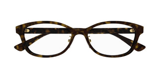 Gucci Gg1612oj Unisex Havana Round Eyeglasses