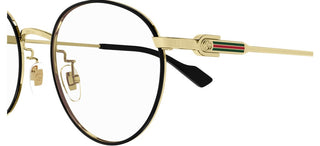 Gucci Gg1613oj Women Gold Round Eyeglasses