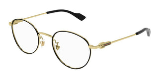 Gucci Gg1613oj Women Gold Round Eyeglasses