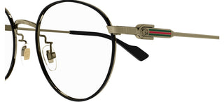 Gucci Gg1613oj Women Ruthenium Round Eyeglasses