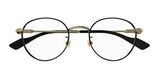 Gucci Gg1613oj Women Ruthenium Round Eyeglasses