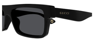 Gucci Gg1616s Men Black Squared Sunglasses