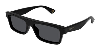 Gucci Gg1616s Men Black Squared Sunglasses