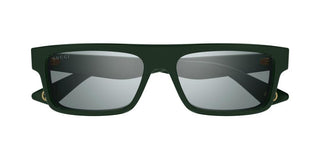 Gucci Gg1616s Men Green Squared Sunglasses