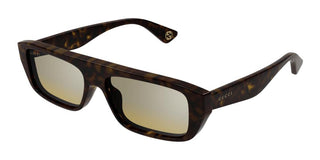 Gucci Gg1617s Men Havana Squared Sunglasses