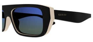 Gucci Gg1617s Men Black Squared Sunglasses