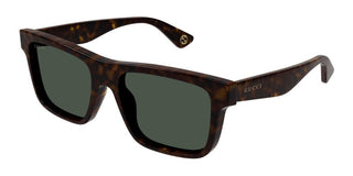 Gucci Gg1618sa Men Havana Squared Sunglasses