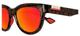 Gucci Gg1620s Men Havana Squared Sunglasses