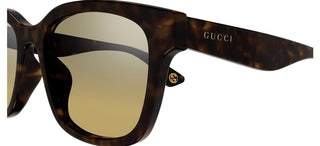 Gucci Gg1639sa Men Havana Squared Sunglasses