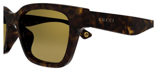 Gucci Gg1641sa Men Havana Squared Sunglasses