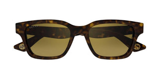 Gucci Gg1641sa Men Havana Squared Sunglasses