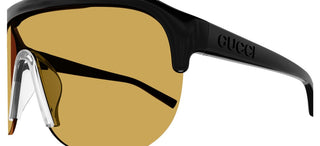 Gucci Gg1645s Men Black Shield Sunglasses