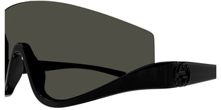 Gucci Gg1650s Women Black Shield Sunglasses