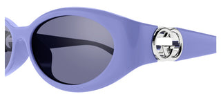 Gucci Gg1662sa Women Violet Oval Sunglasses