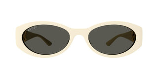 Gucci Gg1662sa Women White Oval Sunglasses